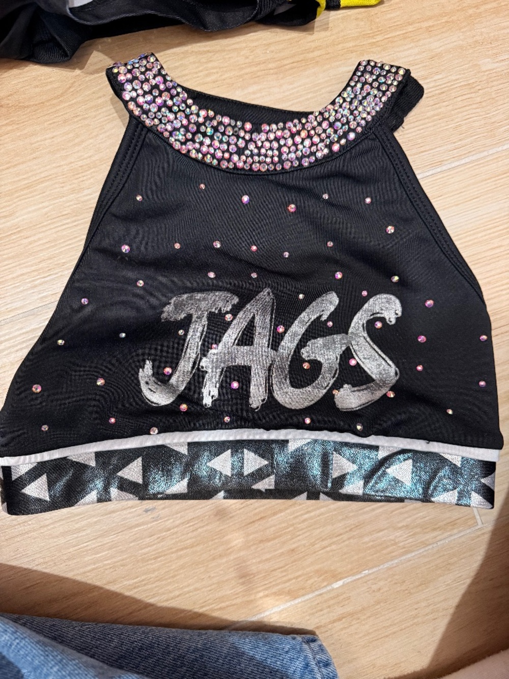 Topgun sports bra cheerleading